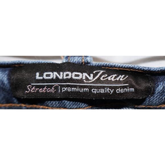 London Jean Stretch Medium Wash Size 10 Jeans - Picture 4 of 5